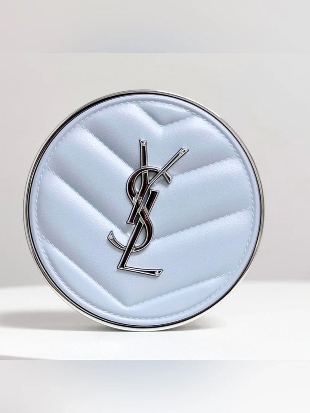 YSL All Hours Blur Cushion Mattifying Powder — Icy Blue NEW IN BOX✨Korea Excl